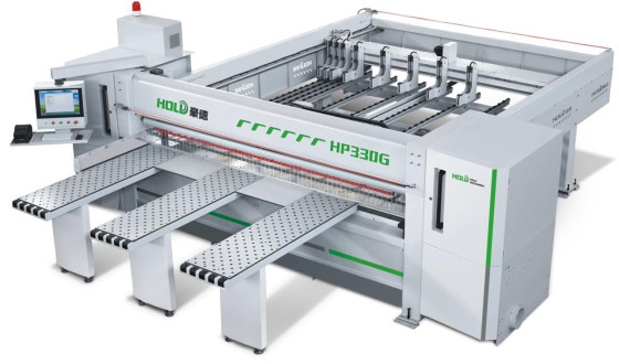 Panel Pemanfaatan Depan Saw-HP330GK Untuk Pemotongan Tepat