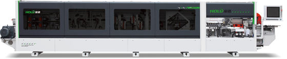 Pvc Mdf Door Cabinet Edge Banding Machine Untuk Panel Kayu Lapis Gloss Tinggi
